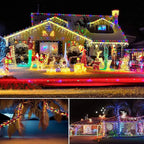 Remote Control Rope Lights, 40ft Color-Changing LED