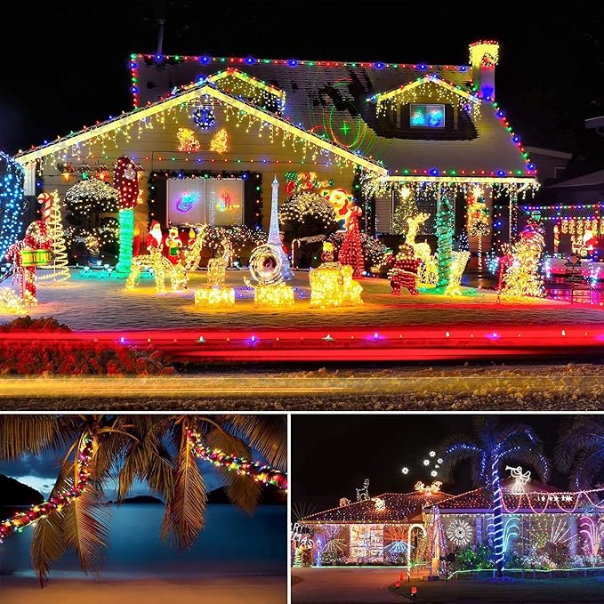 Remote Control Rope Lights, 40ft Color-Changing LED