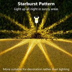 15-Pack Solar Pathway Lights, Waterproof LED Driveway Lights