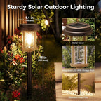 Solar Pathway Lights 6-Pack, Driveway LED