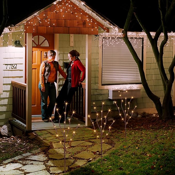 Solar Pathway Lights, Waterproof LED Garden Lights