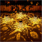 Solar Butterfly Lanterns 2-Pack, Garden Hanging LED Decor