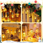 Christmas Patio String Lights, 5ft Waterproof
