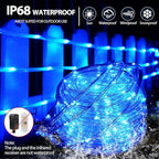 Christmas String Lights, 132ft 400 LED Waterproof Twinkle Lights