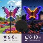 2-Pack Solar Landscape Lights for Driveway