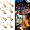 Multicolor Christmas Lights 8-Pack, 6.5ft LED Twinkle