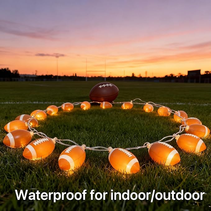 Yard String Lights, 14ft Weatherproof LED