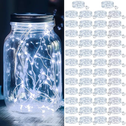 Christmas Porch String Lights 50-Pack, Waterproof