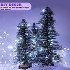 Christmas Backyard String Lights 4-Pack, 33ft Waterproof