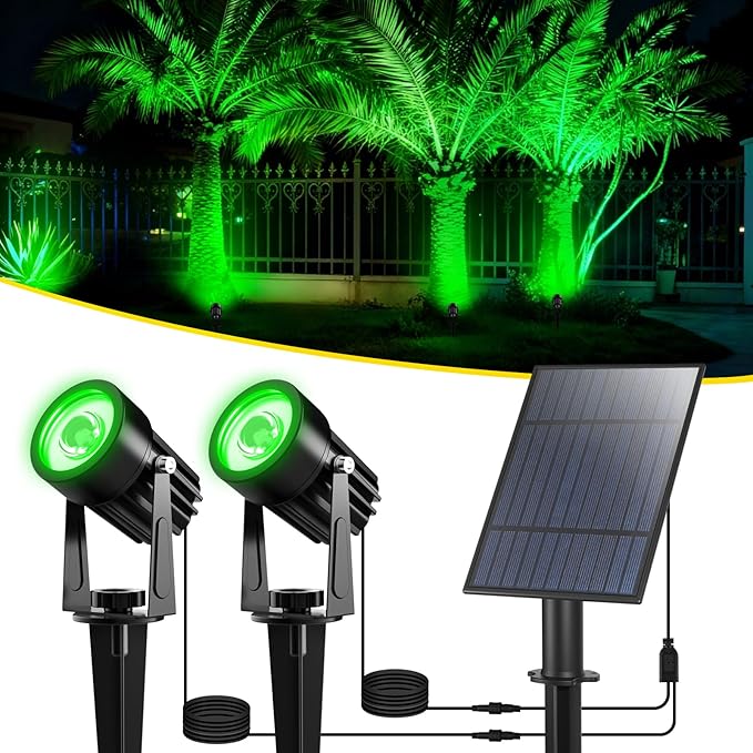 Solar Spotlights, Waterproof Landscape LED