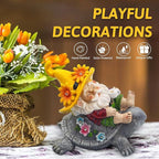 Solar Turtle Garden Statue Light, Outdoor Decor