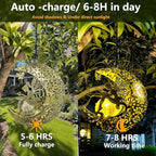 Courtyard Solar Lanterns, Waterproof LED Outdoor Lights