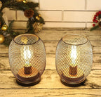 Solar Courtyard Lanterns, Backyard Hanging LED Decor