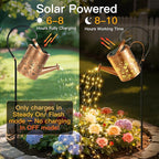 Solar Butterfly Lanterns, Backyard Hanging LED Decor