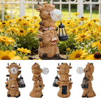 Solar Garden Statue Light, Yard Decor