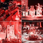 Christmas Fairy Lights 6-Pack, Battery Twinkle Lights