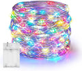 60 LED Christmas Twinkle Lights, 20ft Waterproof for Backyard