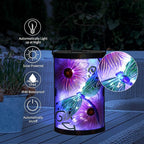 Dragonfly Solar Lanterns, Waterproof LED Patio Lights