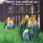 Solar Path Lights, Outdoor Driveway LED