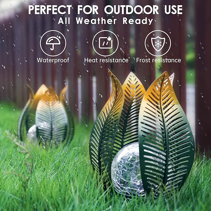 Solar Path Lights, Outdoor Driveway LED