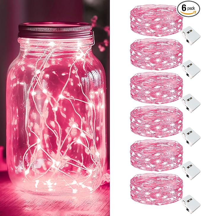 Christmas Porch String Lights 6-Pack, Waterproof
