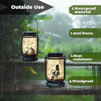 Cat Solar Garden Lanterns, Elegant Waterproof LED