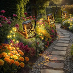 Solar Path Lights, Outdoor Garden LED