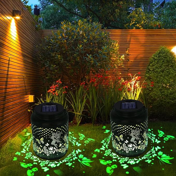 ZNYCYE 2 Pack Upgraded Solar Replacement Top(Top Size 3.15 in, Bottom Size 2.76 in) Double LED Light Modes for Outdoor Lanterns Garden Patio Decor(Warm White&Cool White)