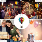 Solar Courtyard Lanterns, Yard Hanging LED Decor