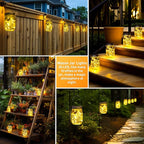 String Lights for Porch, Waterproof LED