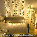 Warm White Patio String Lights, Weatherproof LED