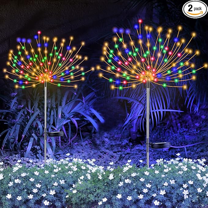 Copper Solar Pathway Lights, Yard LED