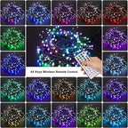 Christmas String Lights, 5ft 300 LED Waterproof Twinkle Lights