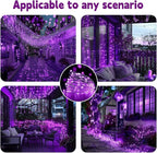 Christmas Fairy Lights 2-Pack, 33ft 100 LED Battery Twinkle Lights