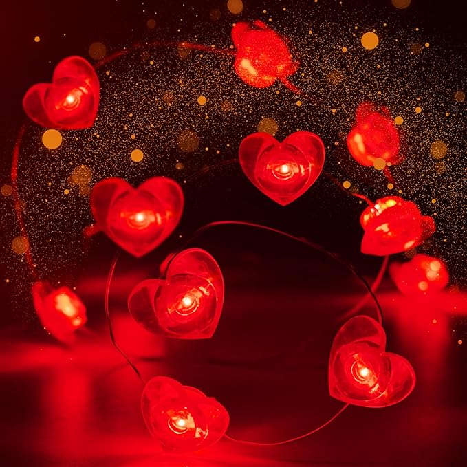 Christmas String Lights, 10ft Waterproof Twinkle Lights