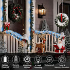 Solar Rope Lights, 66ft LED Garden String