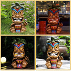 Solar Garden Statue Light 10.43", Yard Decor