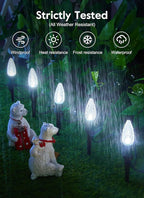 Christmas String Lights, 7ft 20 LED Waterproof Twinkle Lights