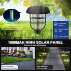 8-Pack Solar Landscape Lights for Walkway