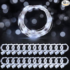 Christmas Fairy Lights 24-Pack, 20 LED Battery Twinkle Lights