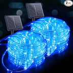 Solar Rope Lights, 78ft 200 LED Waterproof Deck Lights