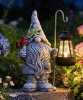 Solar Gnome Statue Light, Yard Decor