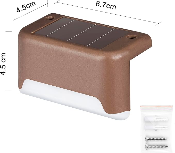 16-Pack Solar Yard Lights, Warm White LED