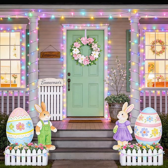 Outdoor String Lights, 33ft Waterproof LED