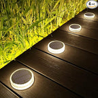 4-Pack IP68 Solar Landscape Lights for Walkway
