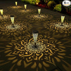 6-Pack Solar Landscape Lights for Garden