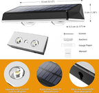 Multi-Color Solar Yard Lights, Warm White LED
