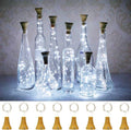 Christmas Patio String Lights 8-Pack, 20 LED Waterproof