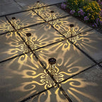Solar Garden Path Lights 6-Pack, Waterproof