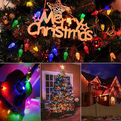 Christmas Fairy Lights 2-Pack, 20ft 6 LED Battery Twinkle Lights